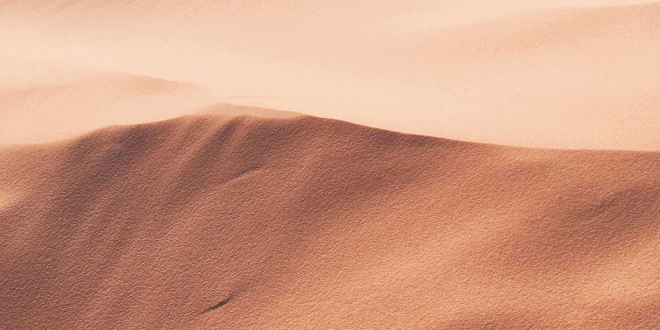 Bild von einer Wüste